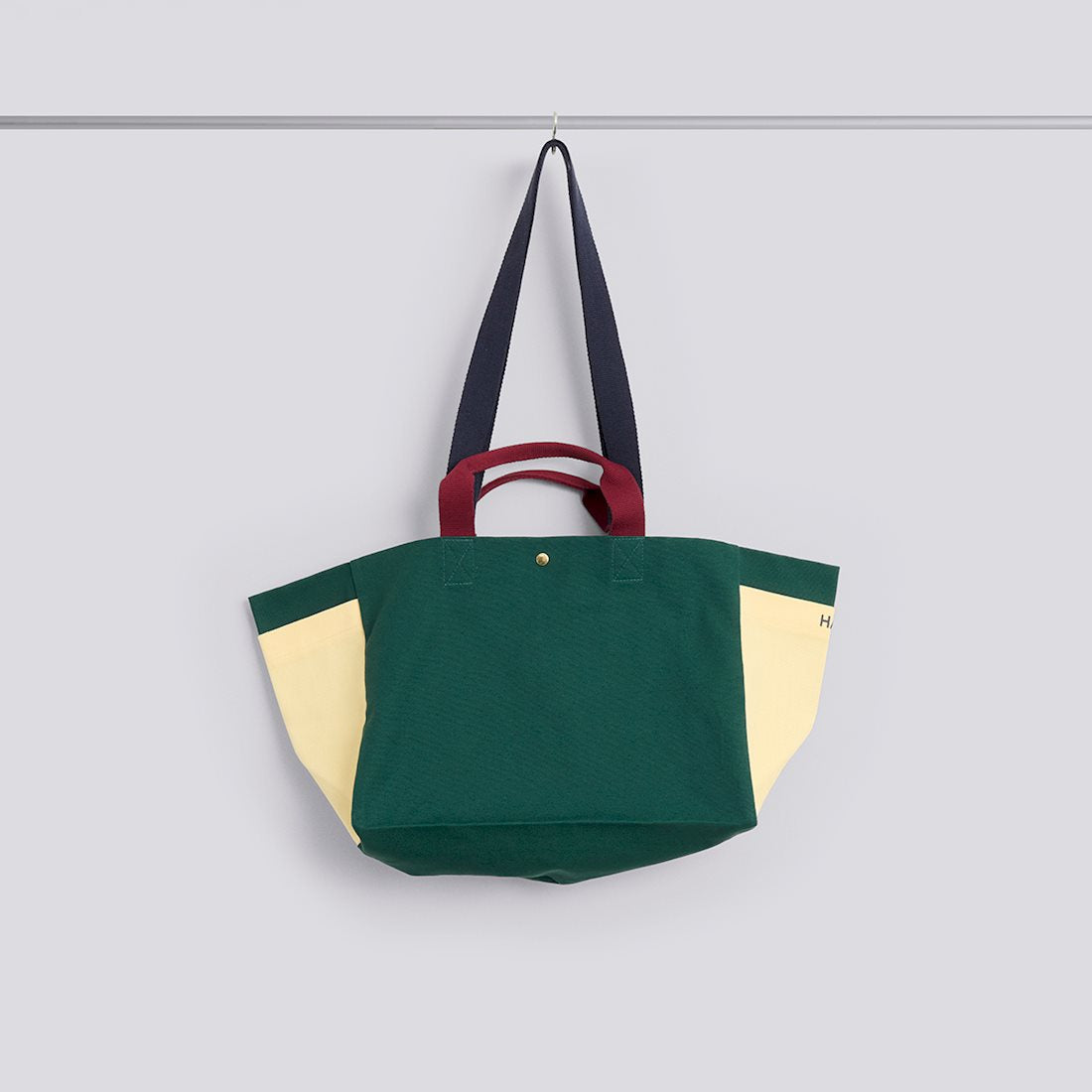 Weekend Bag Organic Small - Dark Green Multi