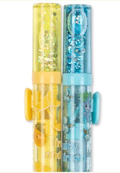 Fruity Fresh Eraser Set Lemon & Grape