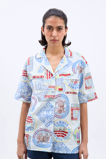 Chlo Shirt Holiday Print