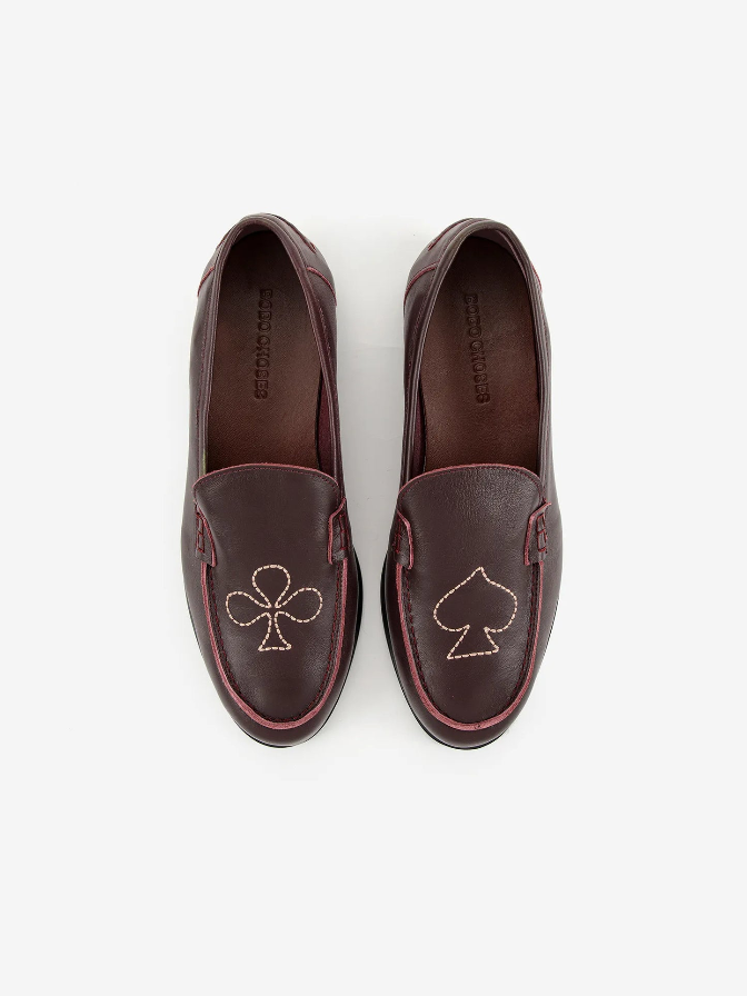 Embroidered Loafers