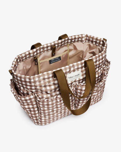 Pocket Tote Gingham