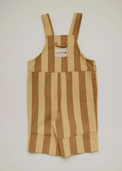 Blythe Banoffee Stripe Dungarees