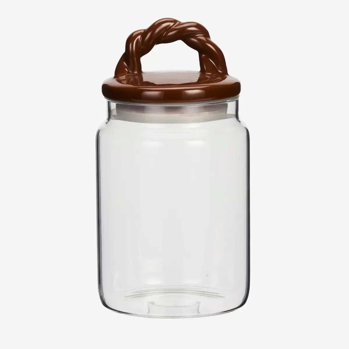 Glass Jar With Ceramic Lid