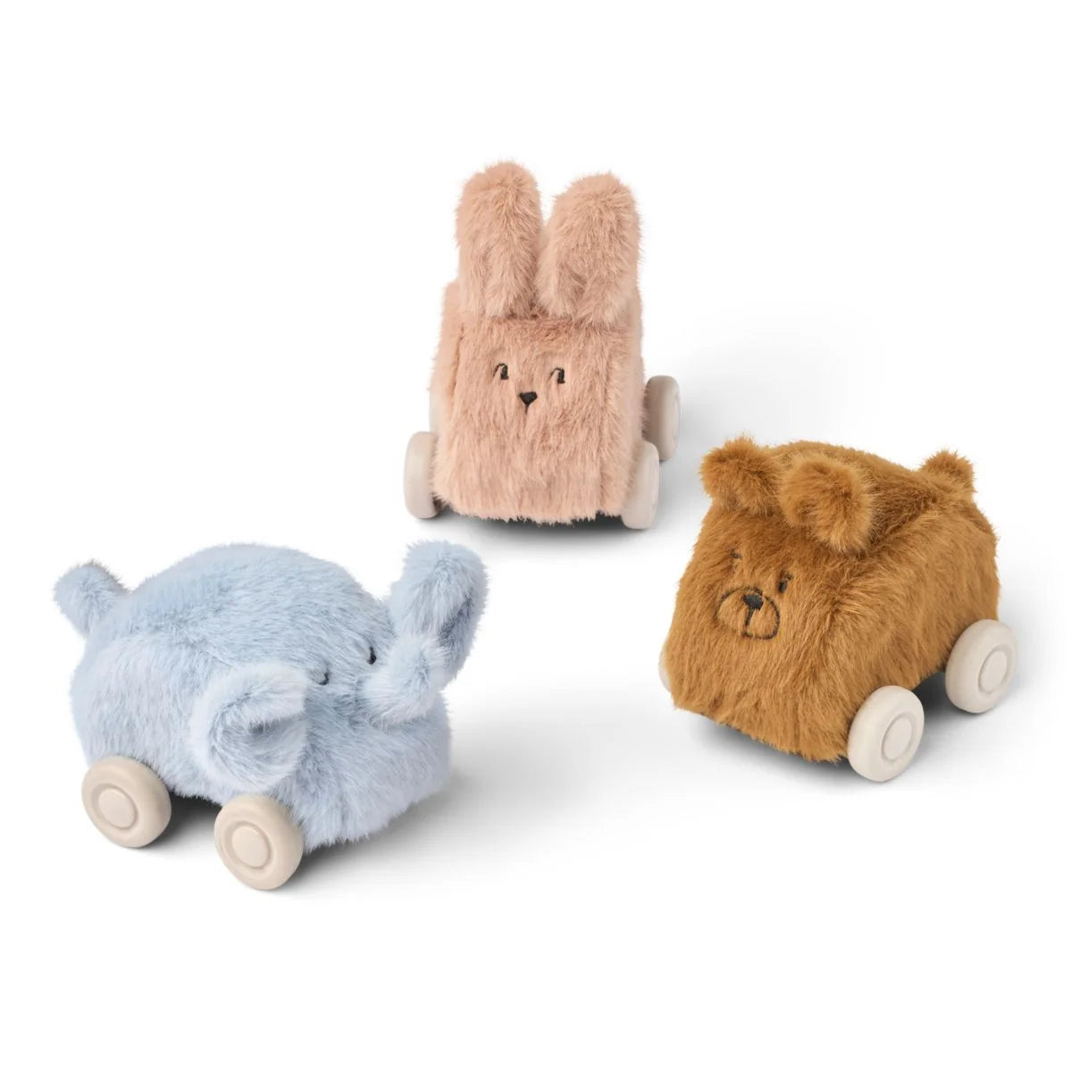 Ansel Plush Car 3 Pack