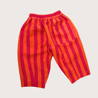 Manu Linen Stripe Trouser