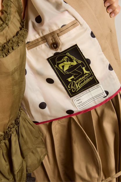 Sofia Pleated Trench