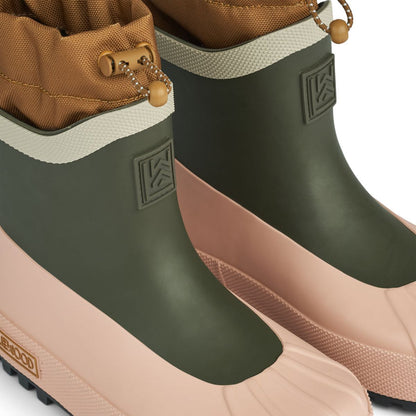 Isaac Technical Rainboot - Army Brown / Multi Mix