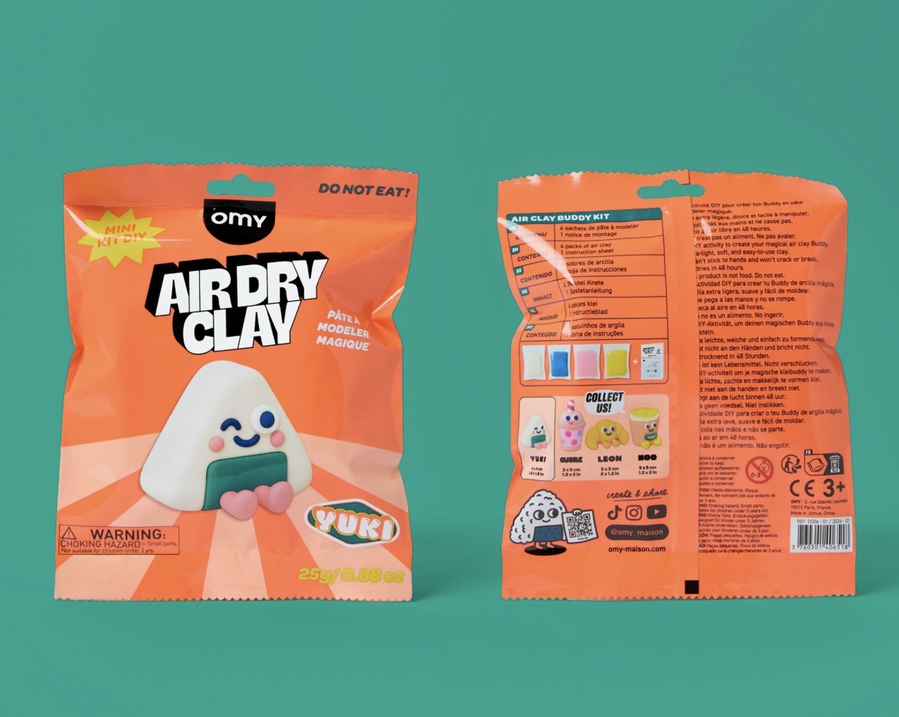 AIRDRY CLAY: Yuki