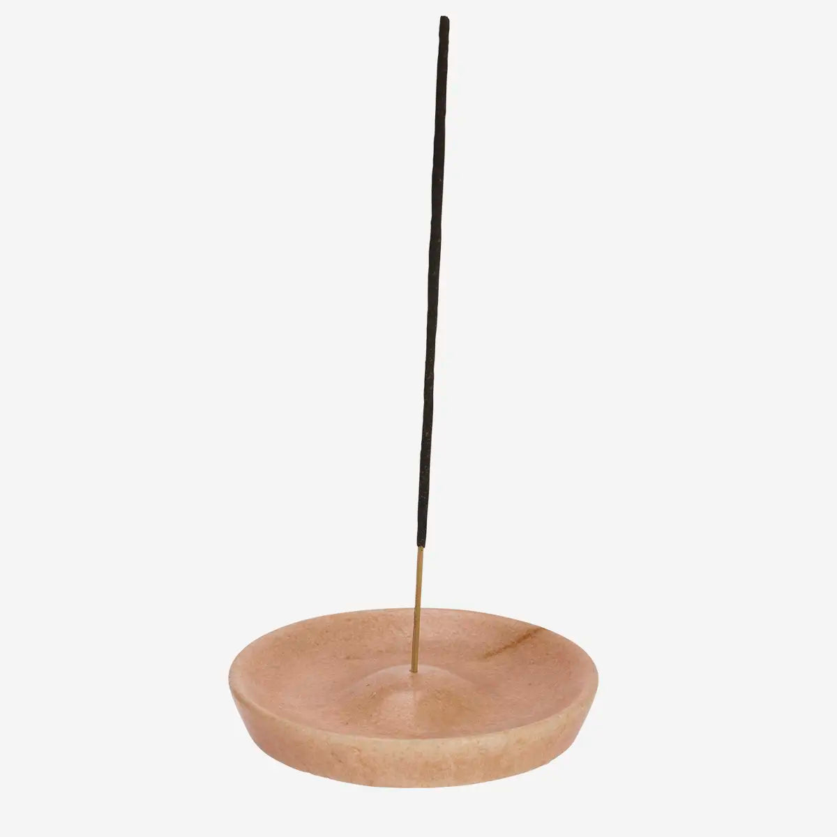 Round Marble Incense Holder - Rose