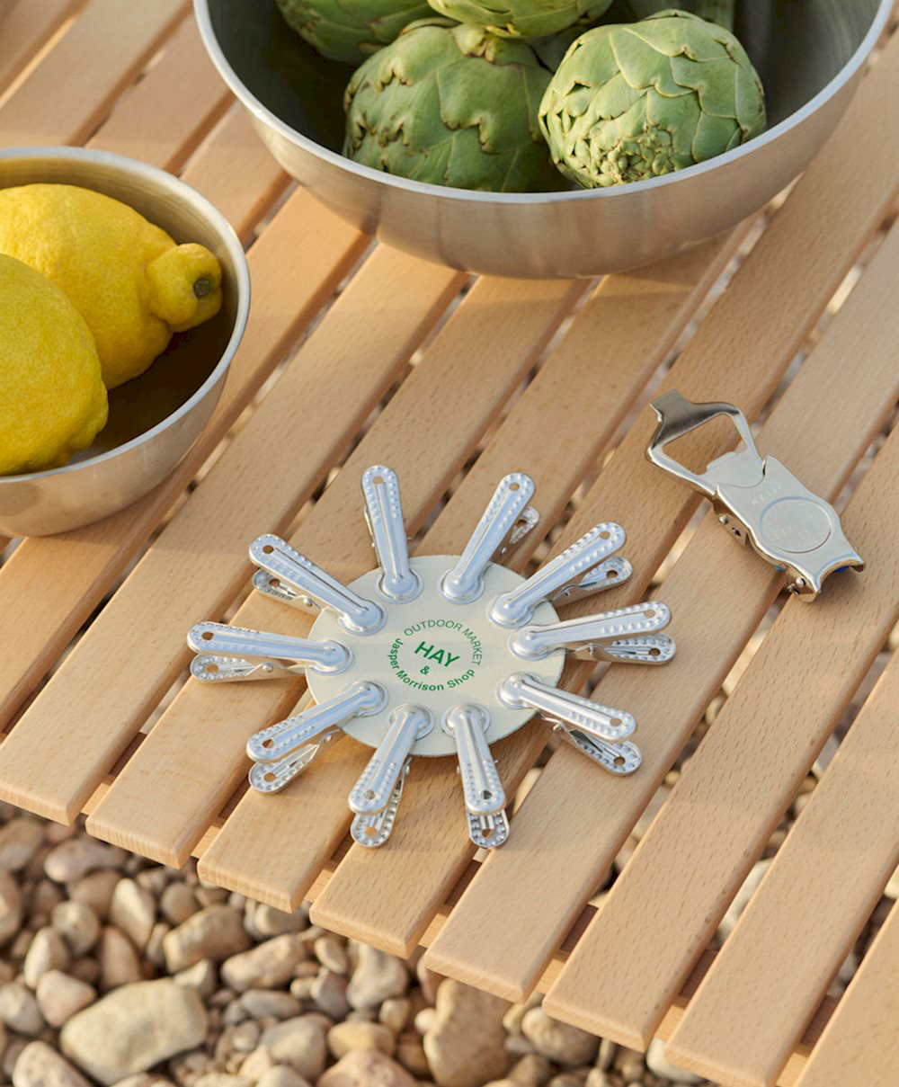 Outdoor Market Peg Set of 10 - Silver