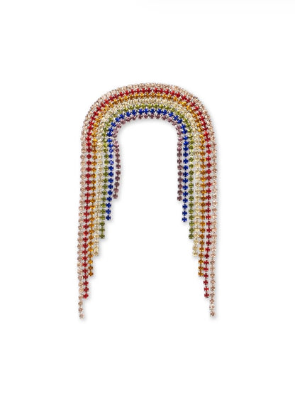 Sparkly Rainbow Hair Clip