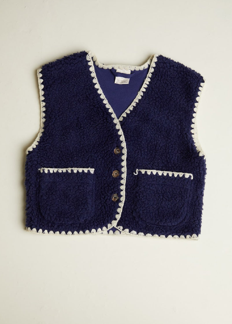 Amos Midnight Folk Gilet