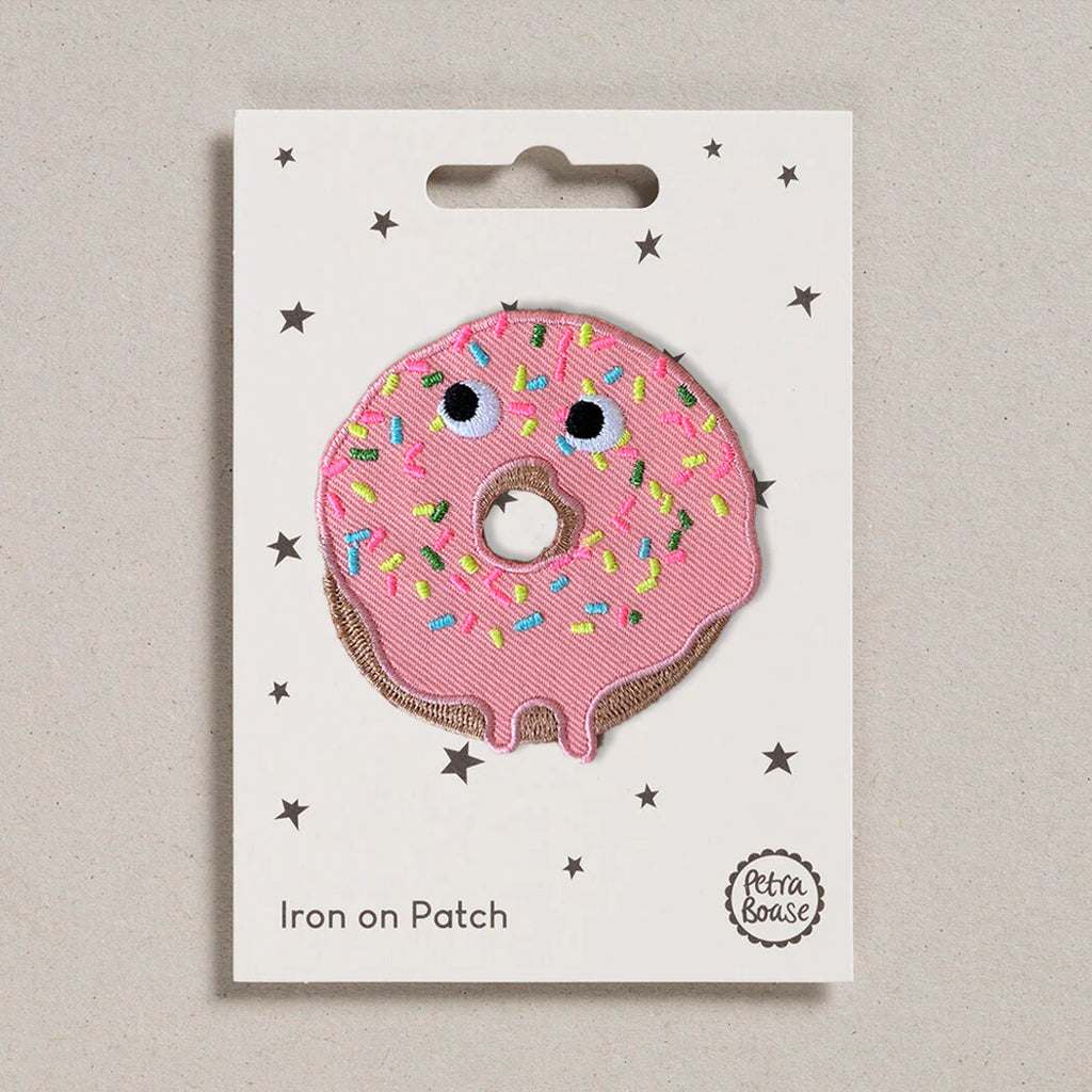 Petra Boase Artist Iron On Patch - Donut