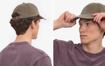 Organic Cotton Cap - Faded Khaki