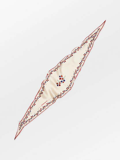 Carna Silk Triangle Scarf