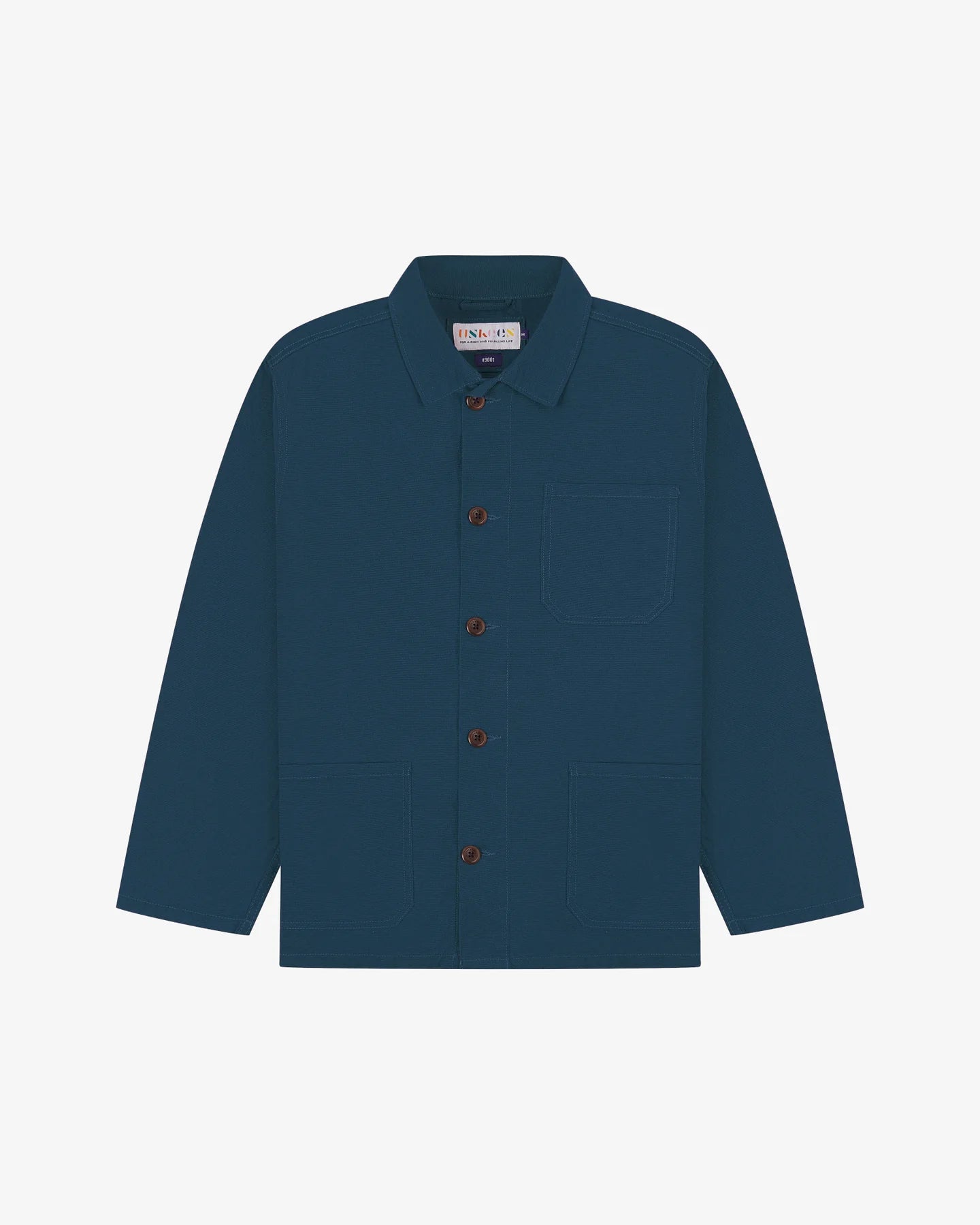 Buttoned #3001 Overshirt - Maya Blue