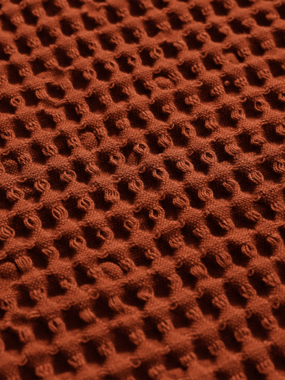 Organic Cotton Bath Towel - Brown Clay