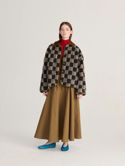 Almost Moiré Sherpa Jacket