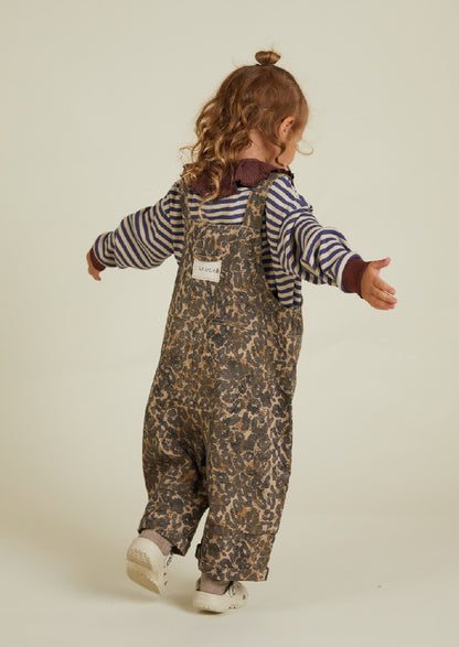 Blythe Leopard Dungarees