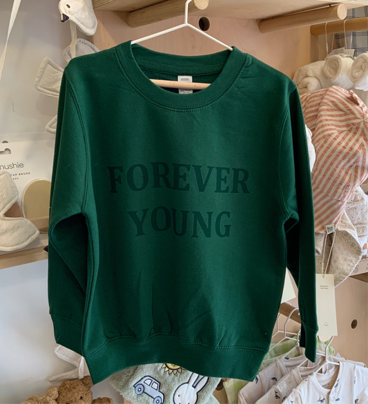 Forever Young Sweatshirt - Forest
