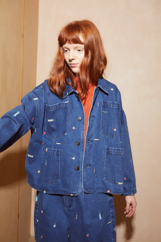 Carson Chore Coat -  Embroidered