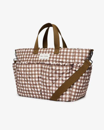 Pocket Tote Gingham