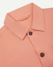 Buttoned Overshirt - Dusty Pink