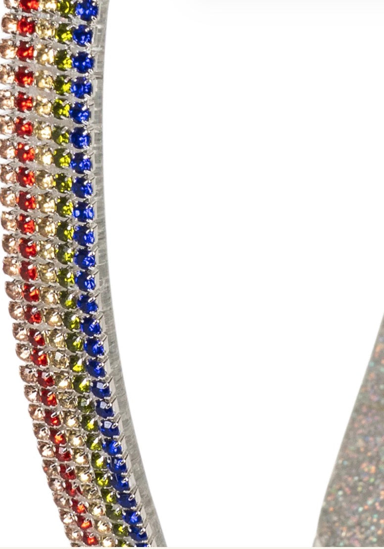 Sparkly Rainbow Hairbrace