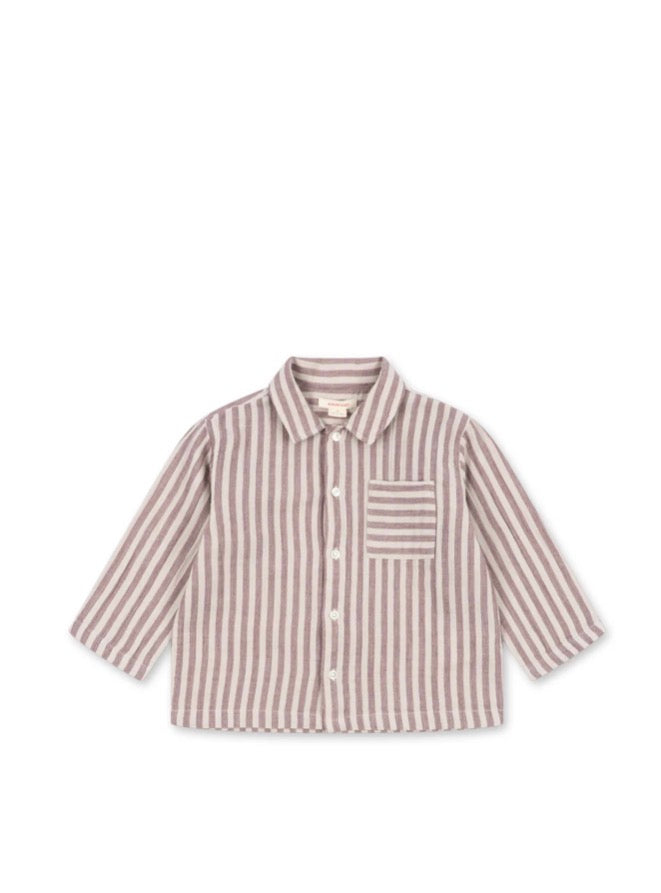 Ely Shirt: Red Stripe