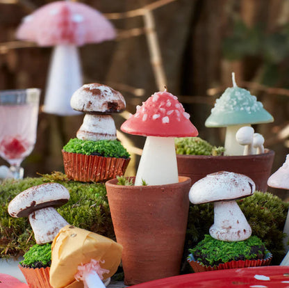 Mushroom Candles