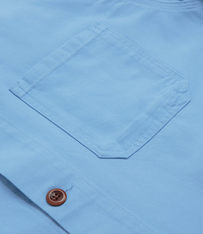 Buttoned Overshirt - Powder Blue
