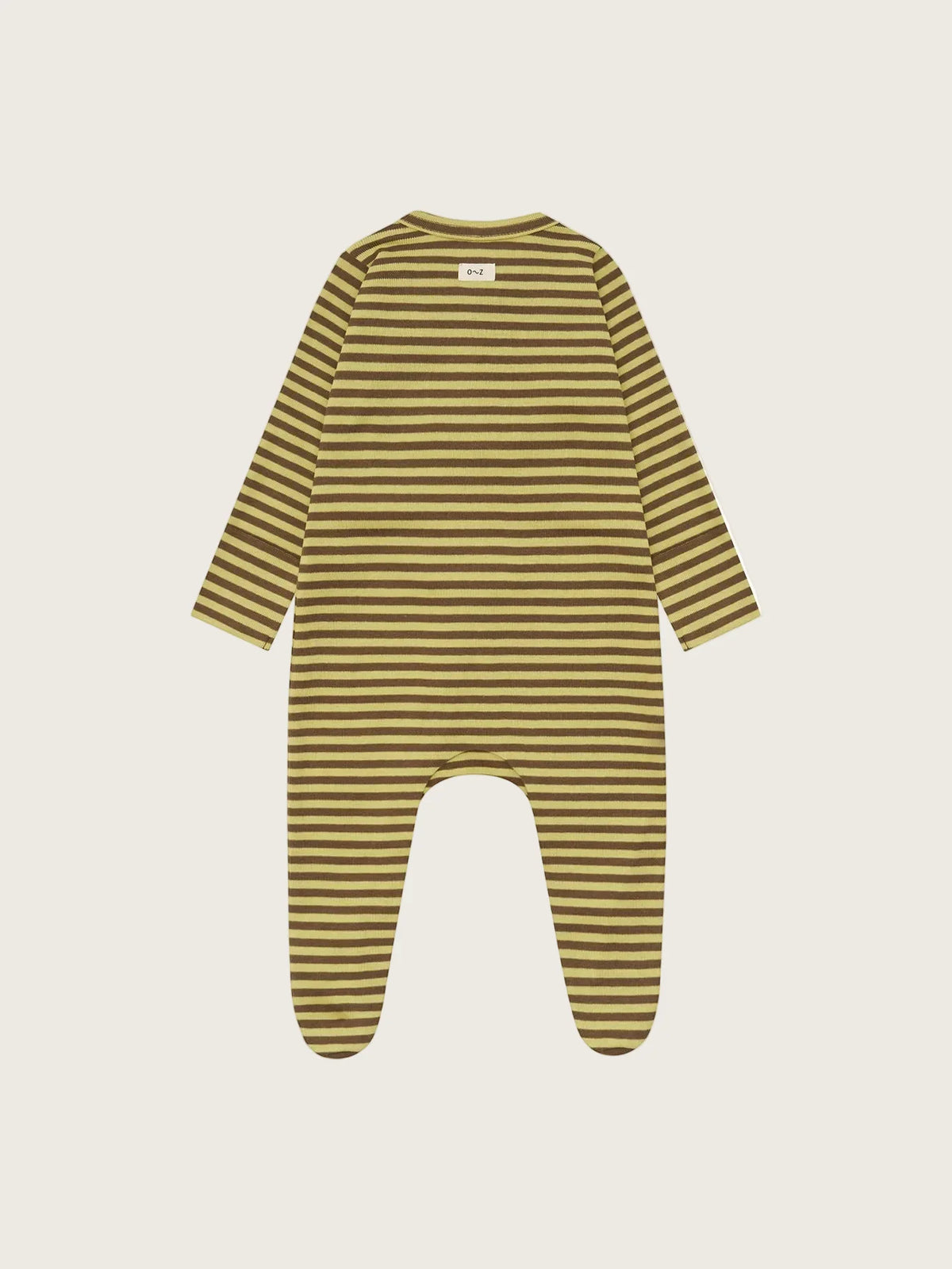 Chicory Stripes Zip Sleepsuit
