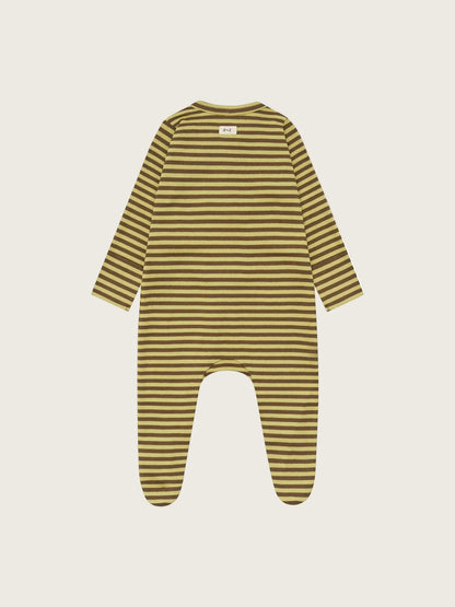 Chicory Stripes Zip Sleepsuit