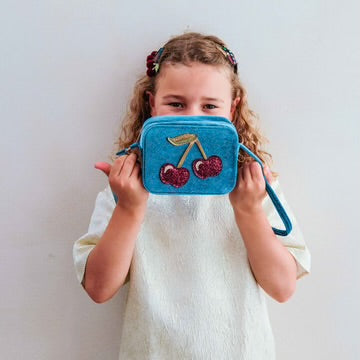 Velvet Cherries Bag