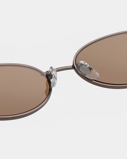 Bella Sunglasses - Matte Brown Cookie Dough