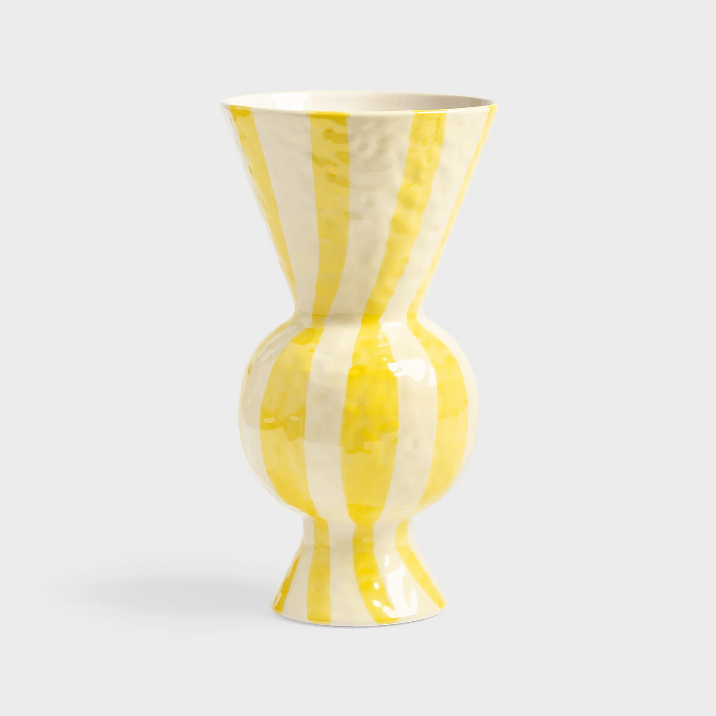 Rhombic Vase Yellow