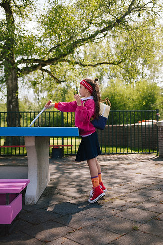 Better Together Headband - Basketball Red