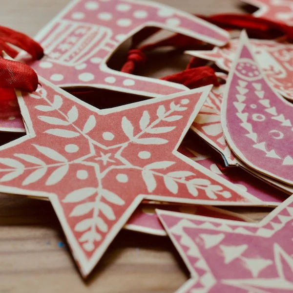 Folk Art Christmas Decorations