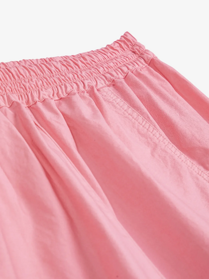 Paper Touch Culottes - Pink
