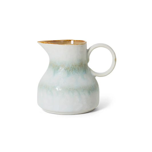 70s Ceramics Milk Jug - Petal