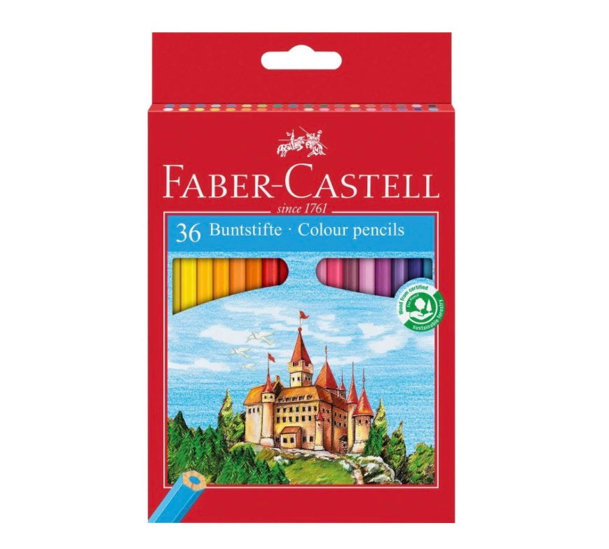 Faber Castle Colour Pencils Set Of 36