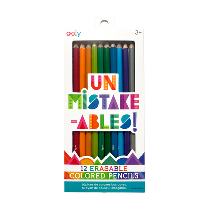 Un Mistake-ables Erasable Coloured Pencils