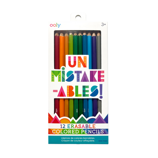 Un Mistake-ables Erasable Coloured Pencils