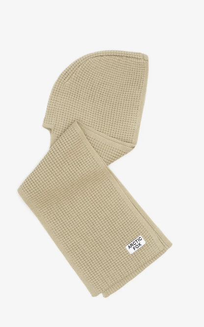 The Recycled Bottle Hooded Scarf  - Arctic Grey