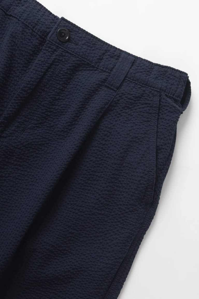 Seersucker Waiter Pants Navy