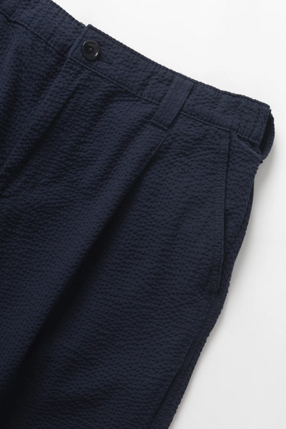 Seersucker Waiter Pants Navy