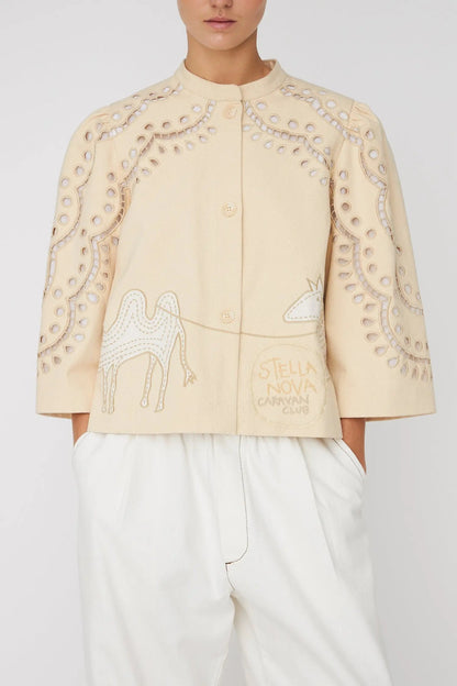 Embroidery Anglaise Jacket