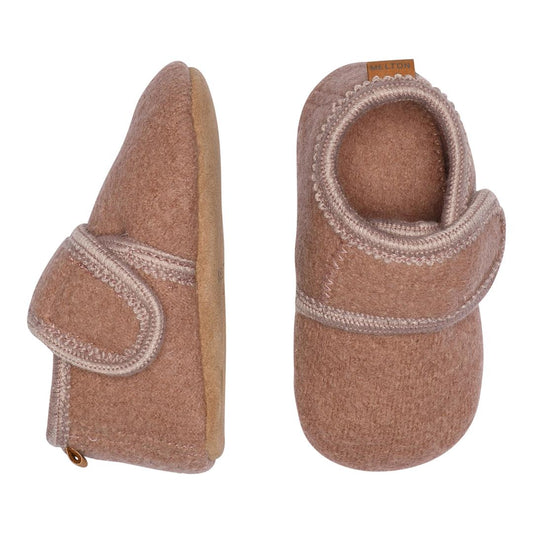 Classic Wool Slippers - Fawn