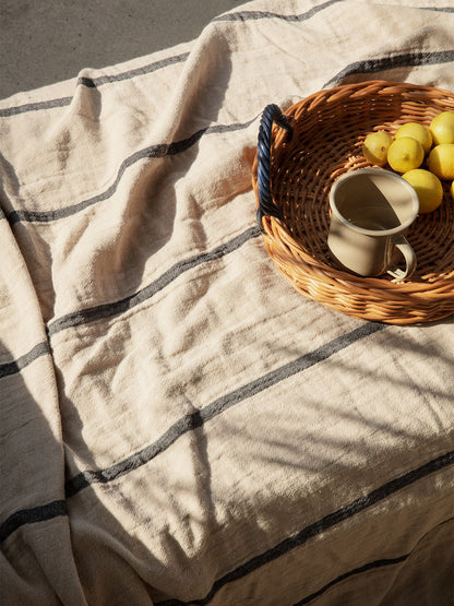 Yard Picnic Blanket - Sand/Black