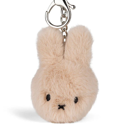 Miffy Fuzzy Keychain - Beige